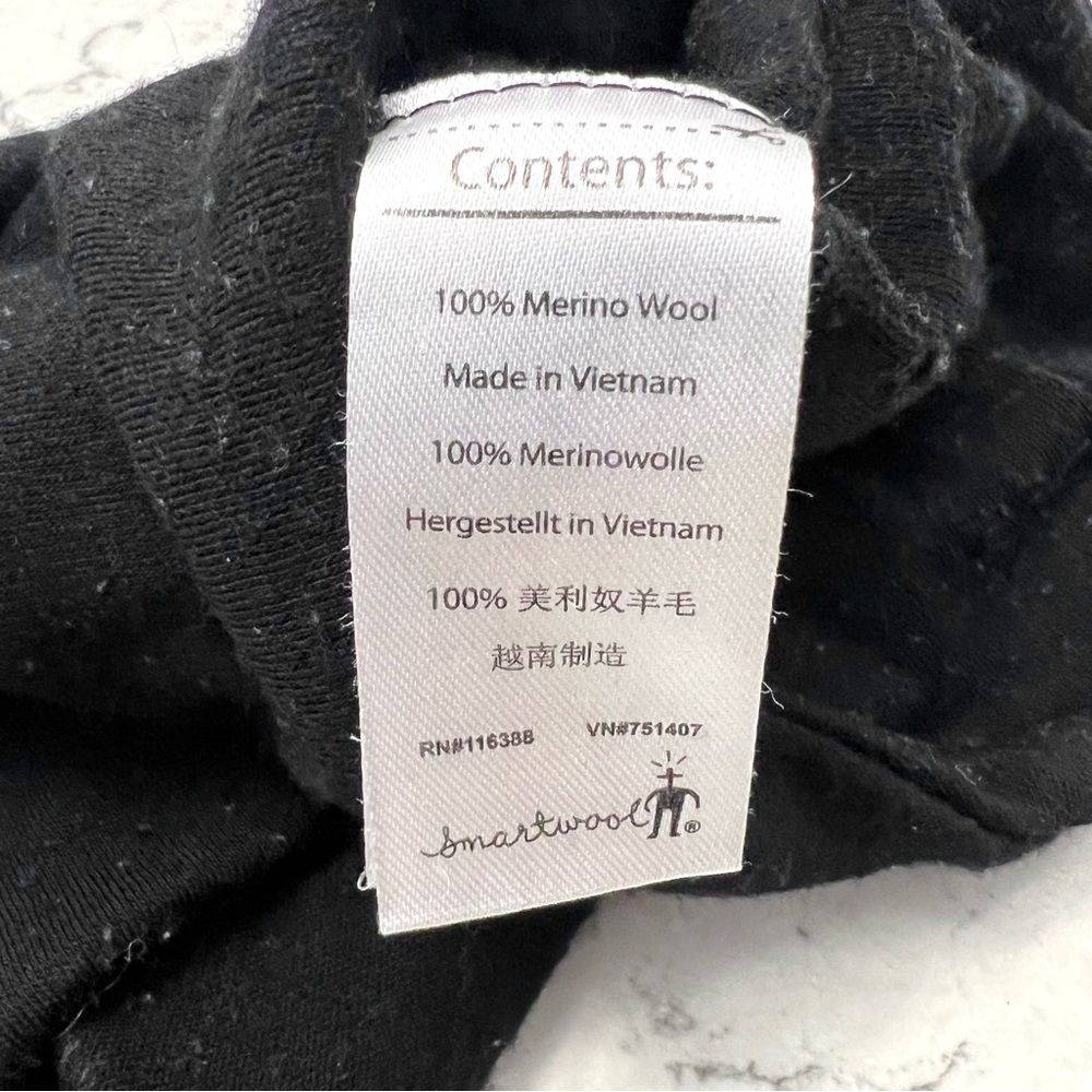 Smartwool Thermal Merino Long Neck Gaiter For Men Women Unisex Black - Picture 3 of 4